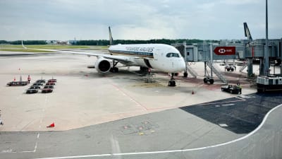 Aankomst in Singapore